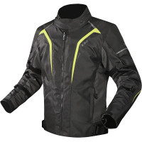 LS2 Sepang Textile Jacket - Black / Grey / Hi Viz Yellow